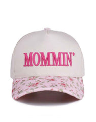 Mommin Trucker Hat (Floral)