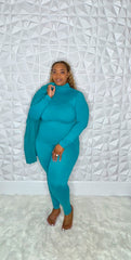 Popcorn Cardigan (Lt. Teal)