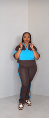 Varsity Set (Brown/Aqua)
