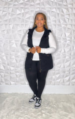 The Fall Vest Set (Black)