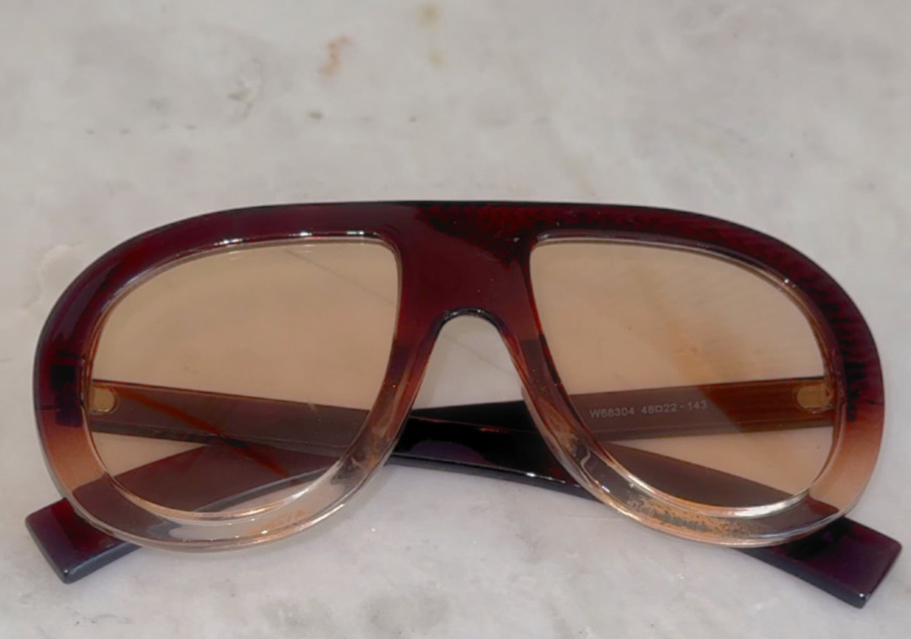 Trendy Ombre Sunglasses