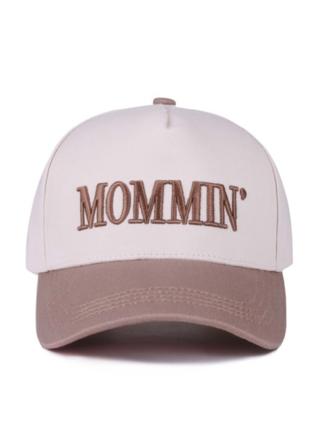 Mommin Trucker Hat (Ash Mocha)