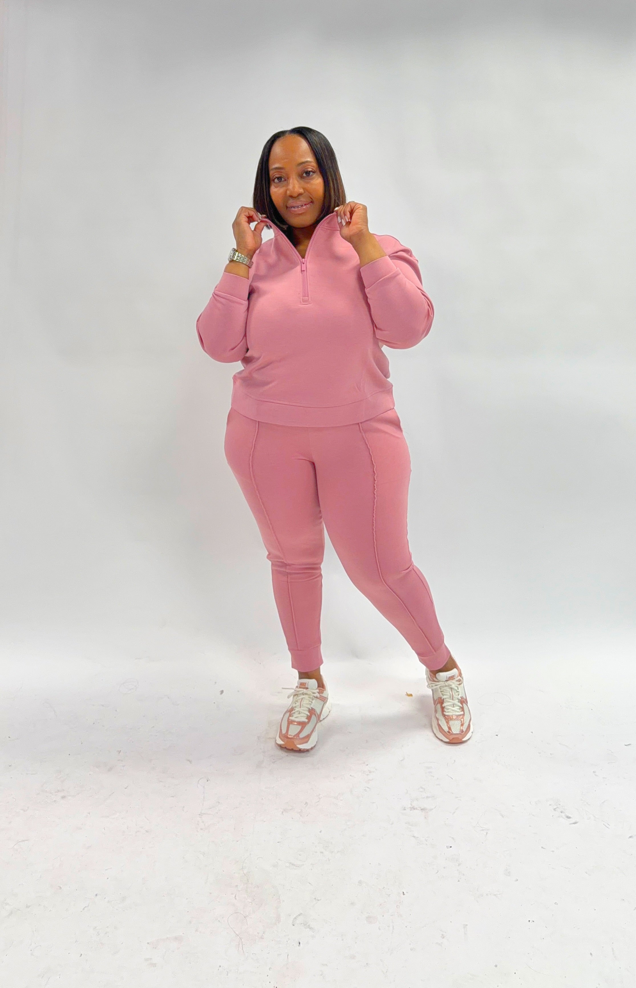Scuba 2Pc Set (Lt Rose)