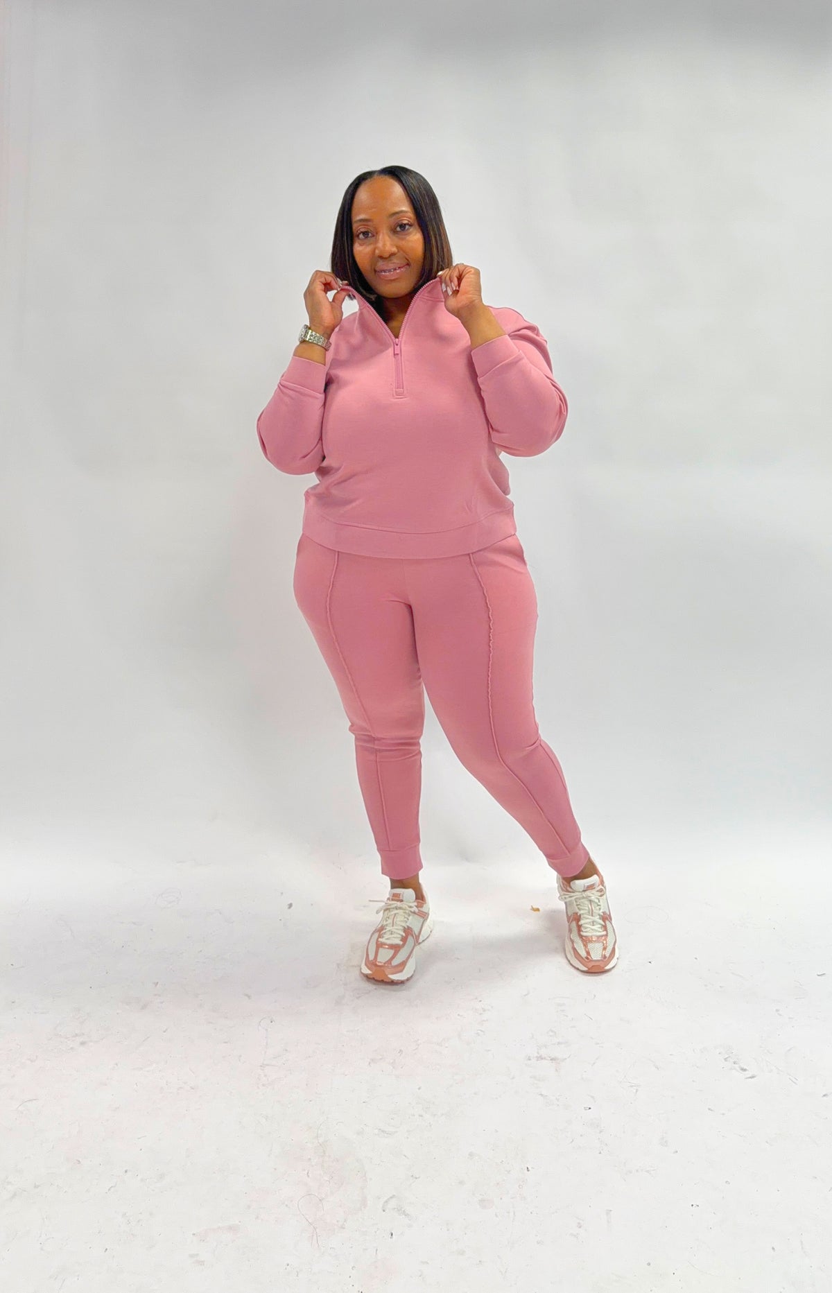 Scuba 2Pc Set (Lt Rose)