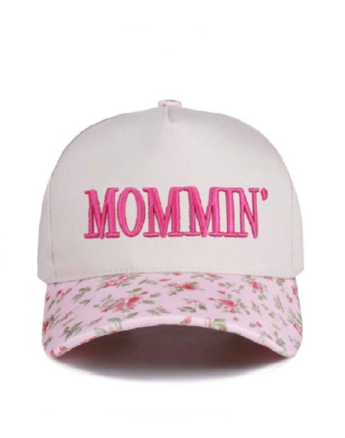 Mommin Trucker Hat (Floral)