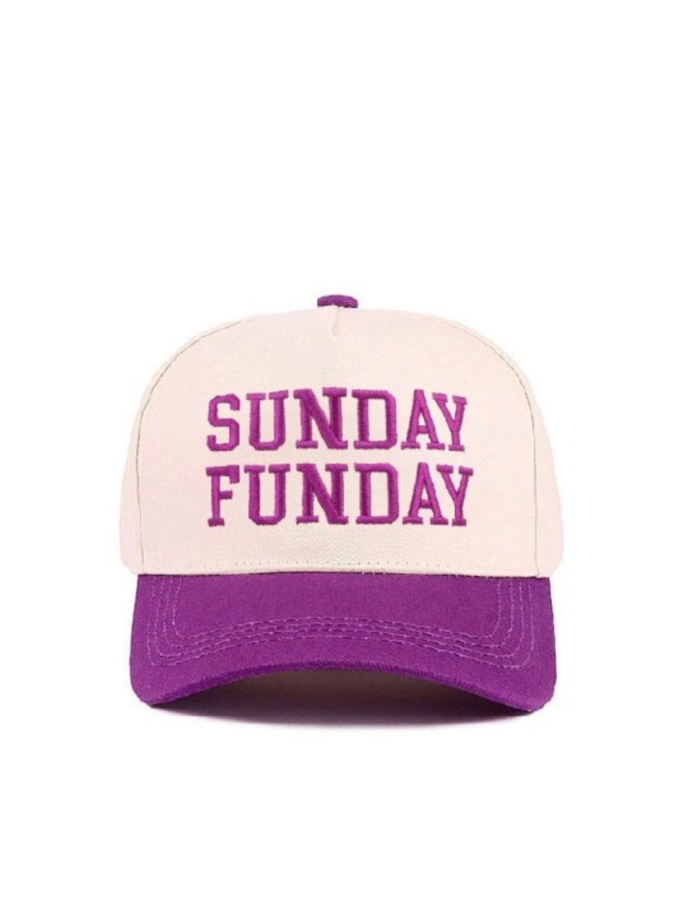 Sunday Funday Trucker Hat (Purple)