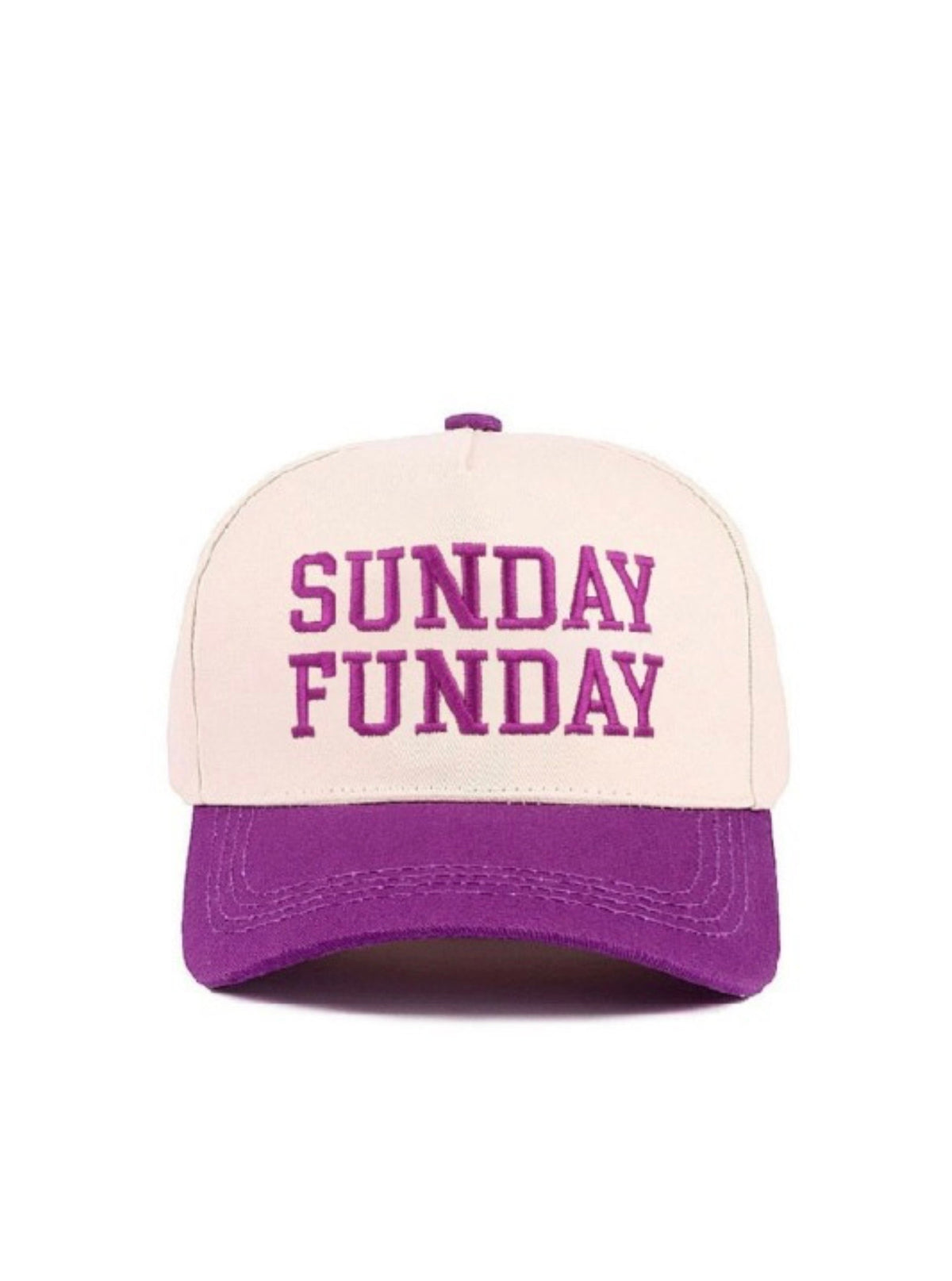 Sunday Funday Trucker Hat (Purple)