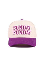 Sunday Funday Trucker Hat (Purple)